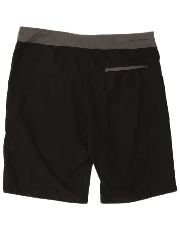 Hurley Mens Swimming Shorts Large  Black Colourblock Polyester