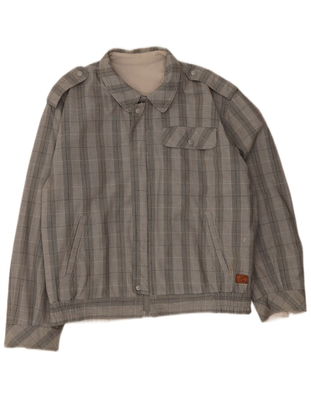 Ανδρικό στρατιωτικό μπουφάν Faciba UK 38 Medium Grey Check