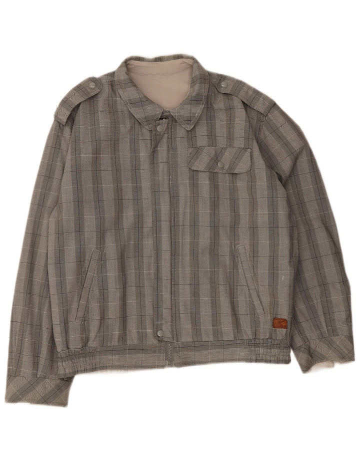 Ανδρικό στρατιωτικό μπουφάν Faciba UK 38 Medium Grey Check