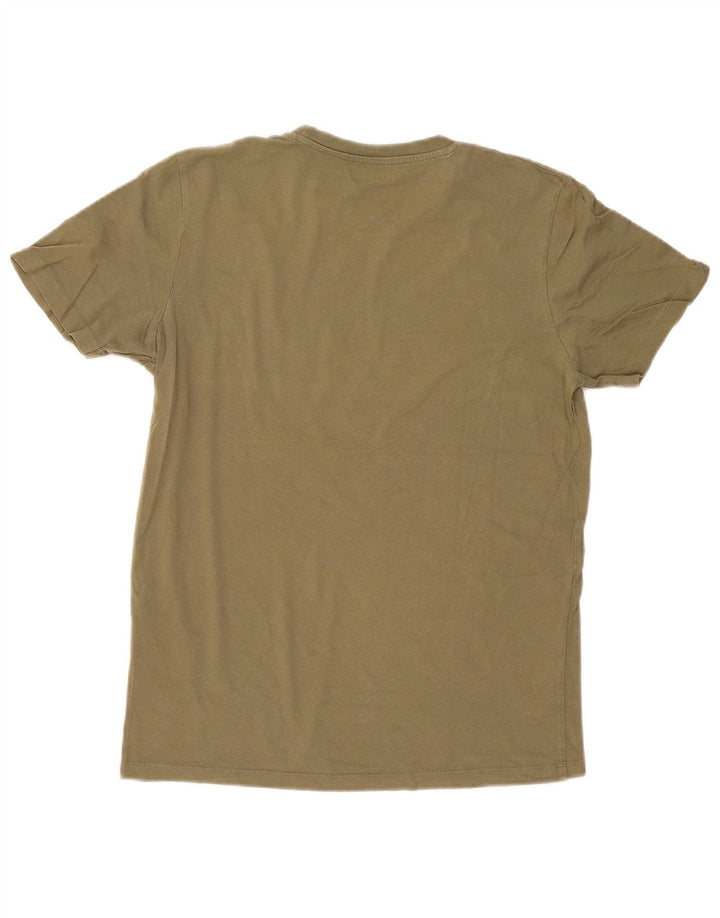 Ανδρικό γραφικό μπλουζάκι Jack & Jones Top Medium Khaki Cotton