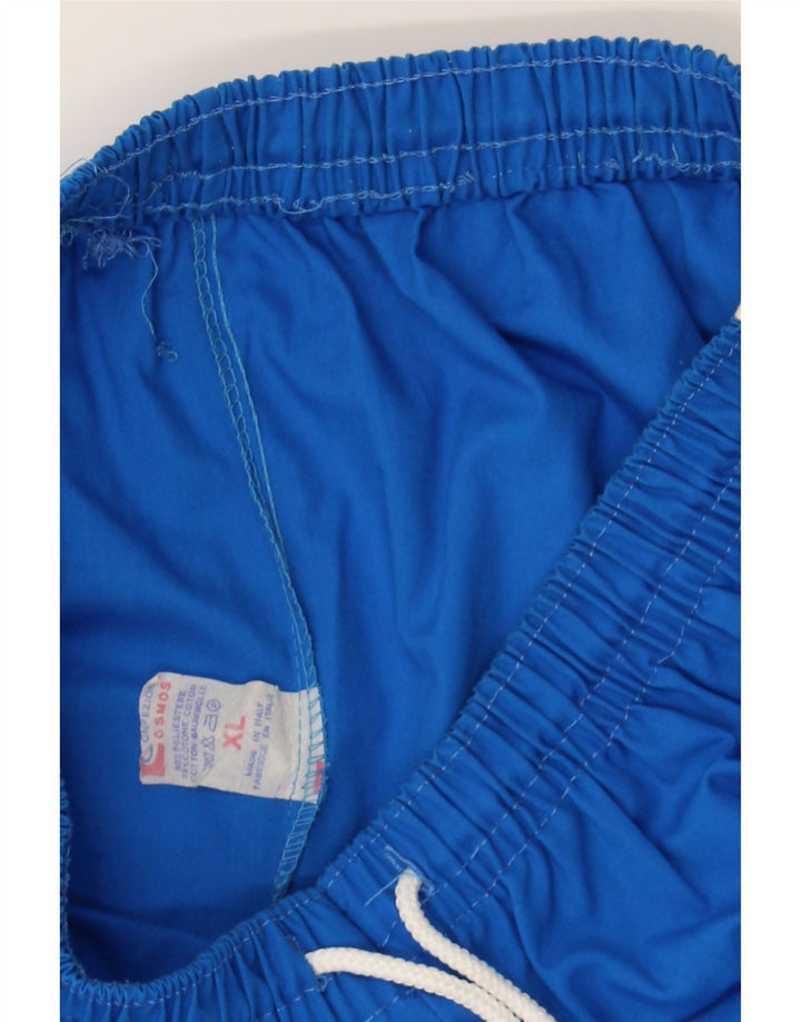 VINTAGE Mens Sport Shorts XL  Blue Polyester Vintage Vintage and Second-Hand Vintage from Messina Hembry 