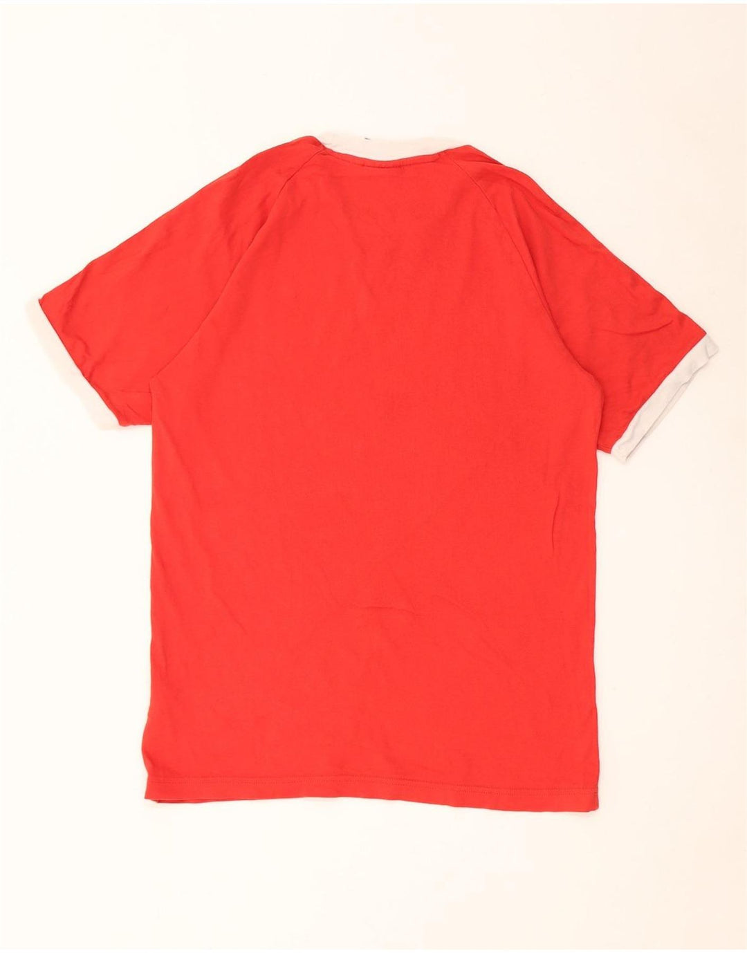 Ανδρικό T-Shirt Adidas Τοπ μεσαίο κόκκινο βαμβακερό