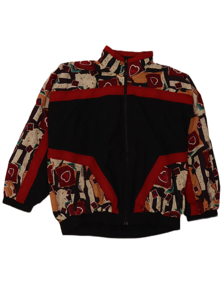 Ανδρική φόρμα Erima Top Jacket 2XL Μαύρο γεωμετρικό πολυεστέρα