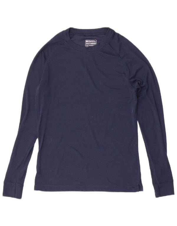 Mountain Warehouse Γυναικείο τοπ μακρυμάνικο UK 14 Large Navy Blue Polyester