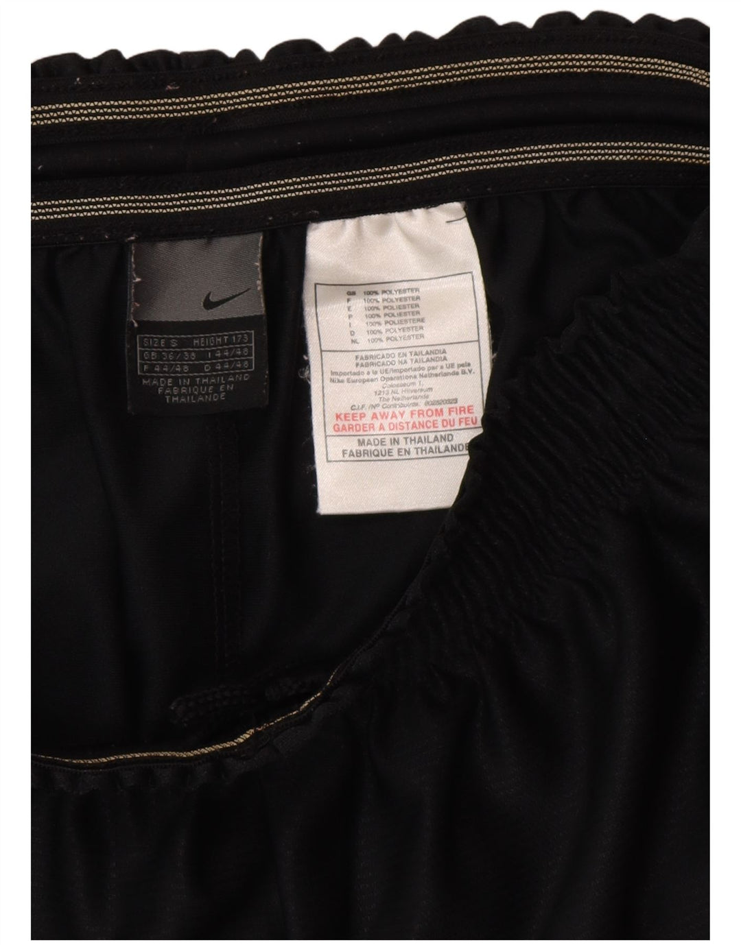 Ανδρικό αθλητικό σορτς Nike UK 36/38 Μικρό μαύρο πολυεστέρα