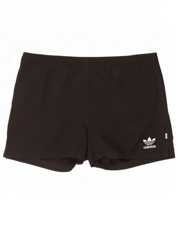 Ανδρικό αθλητικό σορτς Adidas μεγάλο μαύρο πολυεστέρα