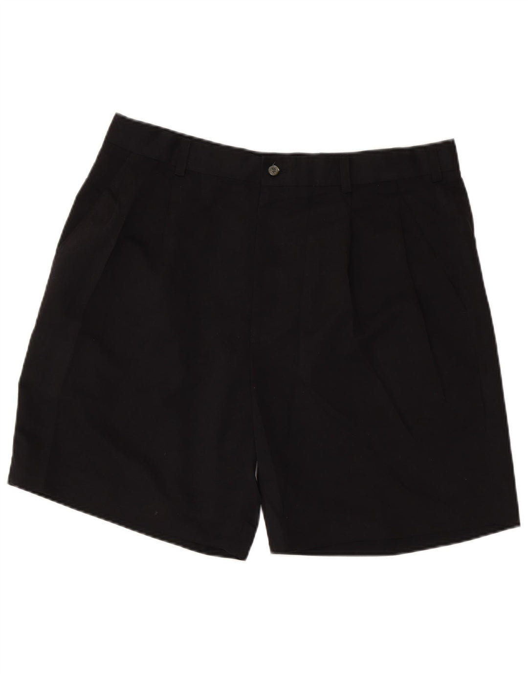 Ανδρικό σορτς Chino IZOD με καρφίτσες W38 XL Μαύρο πολυεστέρα