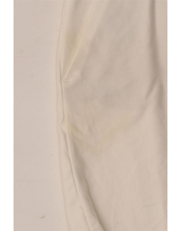 Zara Γυναικείο Ψηλόμεσο Σορτς Chino Medium W28 Λευκό