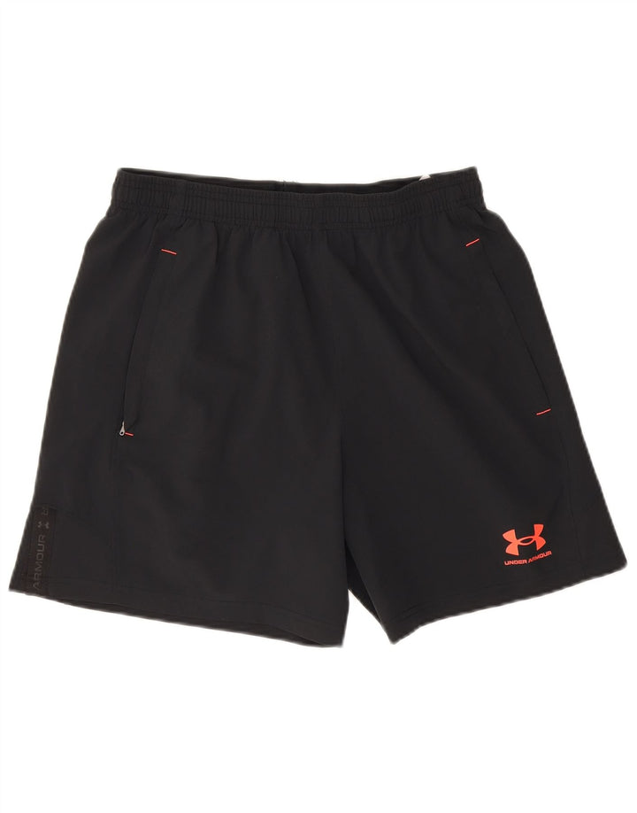 Ανδρικό αθλητικό σορτς Under Armour Μεσαίο μαύρο πολυεστέρα