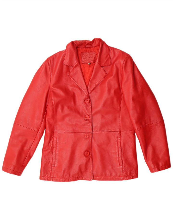 Γυναικείο Δερμάτινο Μπουφάν IN EXTENSO IT 44 Μεσαίο Κόκκινο Δερμάτινο