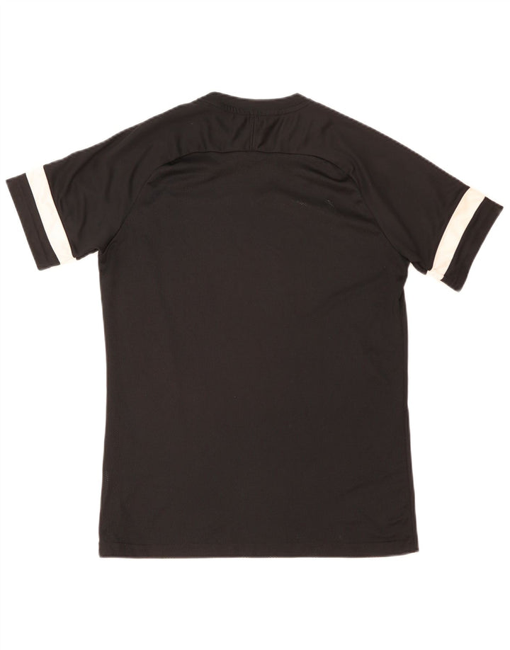Ανδρικό T-Shirt Nike Dri Fit Τοπ μεσαίου μαύρου χρώματος πολυεστέρας