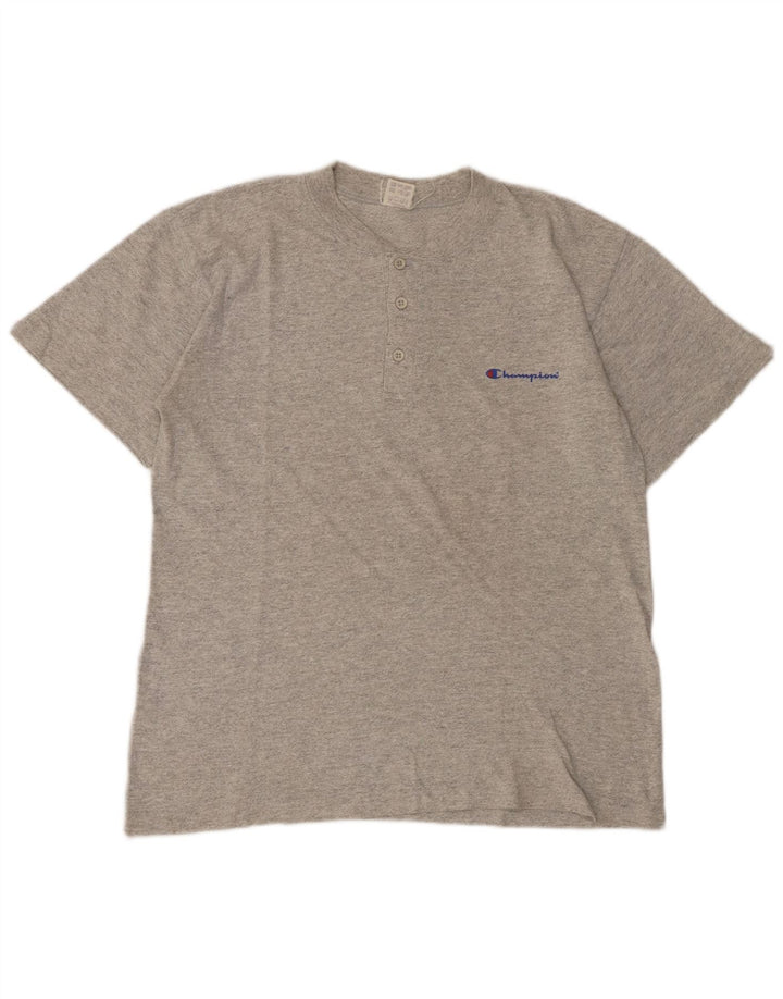 Ανδρικό T-Shirt Champion Top Μεσαίο γκρι βαμβακερό