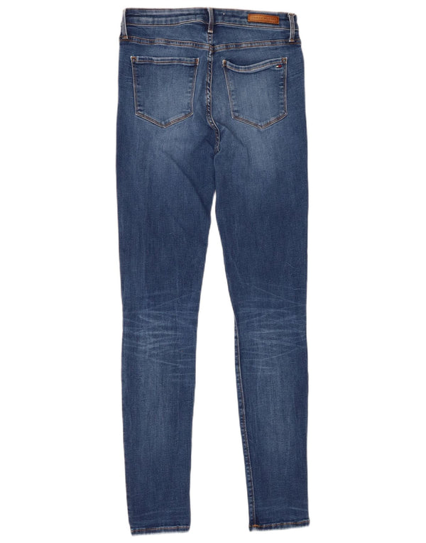 TOMMY HILFIGER Γυναικείο Como Skinny Jeans W27 L30 Μπλε βαμβακερό