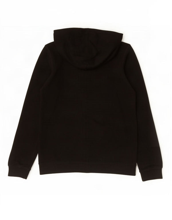 Πουλόβερ Guess Boys Zip Hoodie 13-14 ετών Μαύρο βαμβακερό
