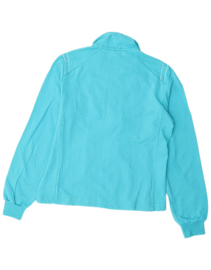 Γυναικεία αθλητική φόρμα LOTTO Top Jacket UK 10 Small Blue Cotton