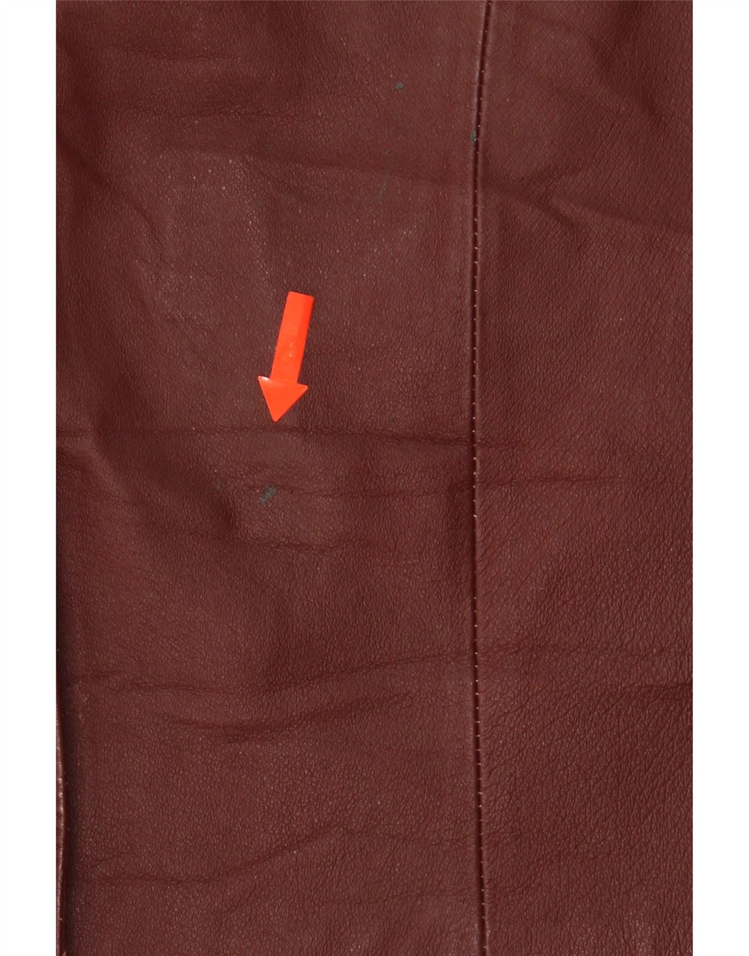 VINTAGE Womens Leather Jacket EU 46 XL Brown Leather Vintage Vintage and Second-Hand Vintage from Messina Hembry 
