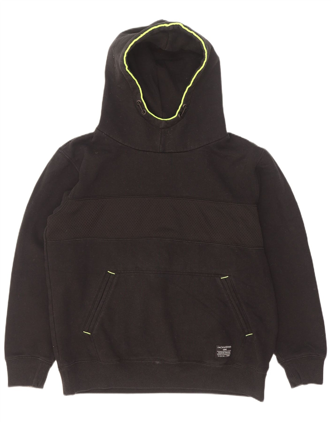 Jack & Jones Ανδρικό Hoodie Jumper XL Μαύρος πολυεστέρας