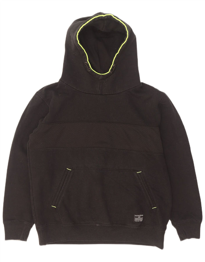 Jack & Jones Ανδρικό Hoodie Jumper XL Μαύρος πολυεστέρας