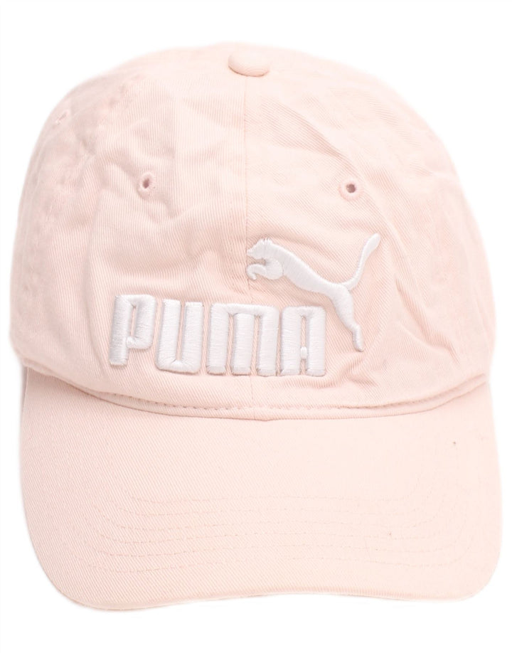 Γυναικείο γραφικό καπέλο μπέιζμπολ Puma ροζ βαμβακερό σε ένα μέγεθος