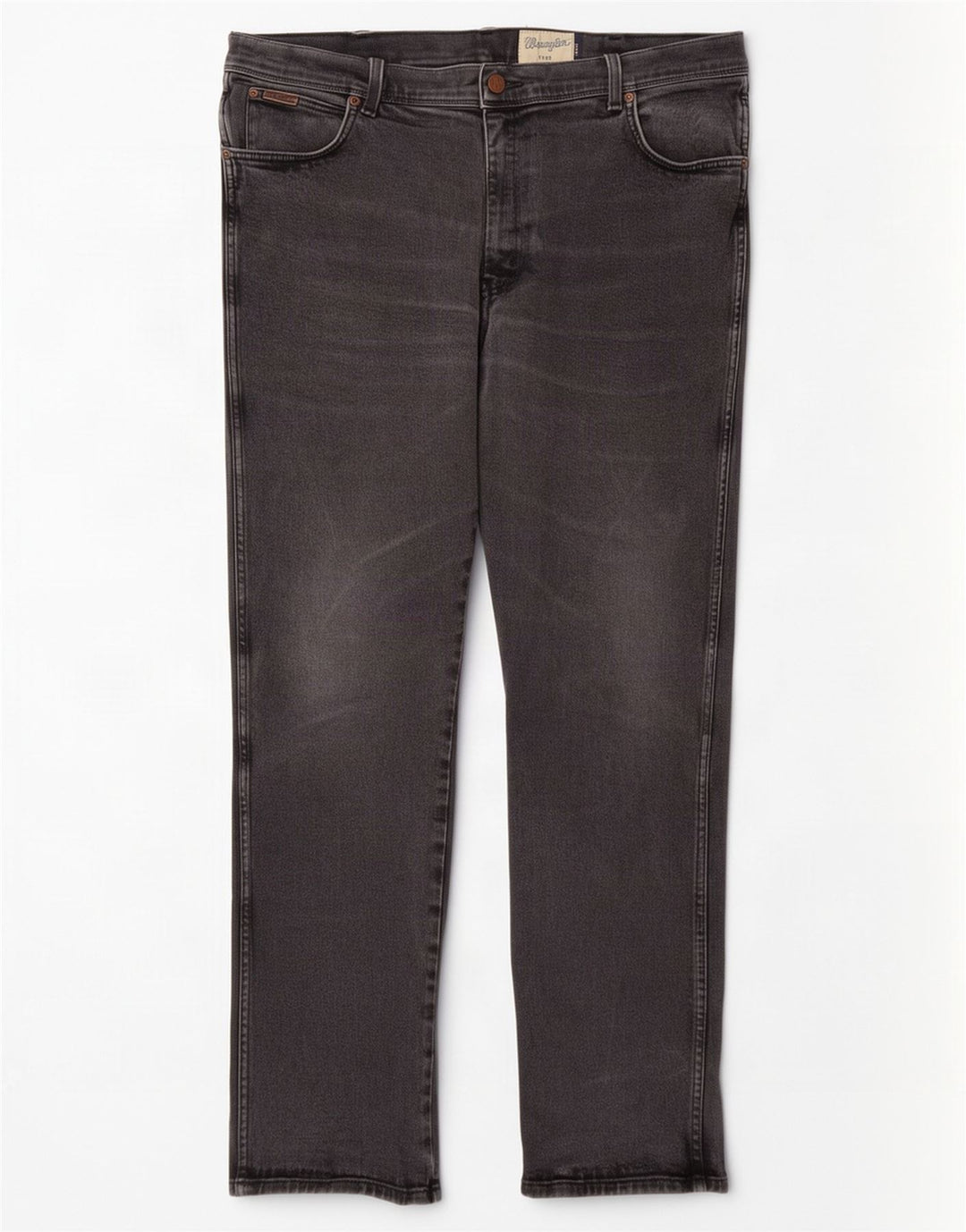 Ανδρικό τζιν Texas Straight Wrangler W40 L34 Γκρι βαμβακερό