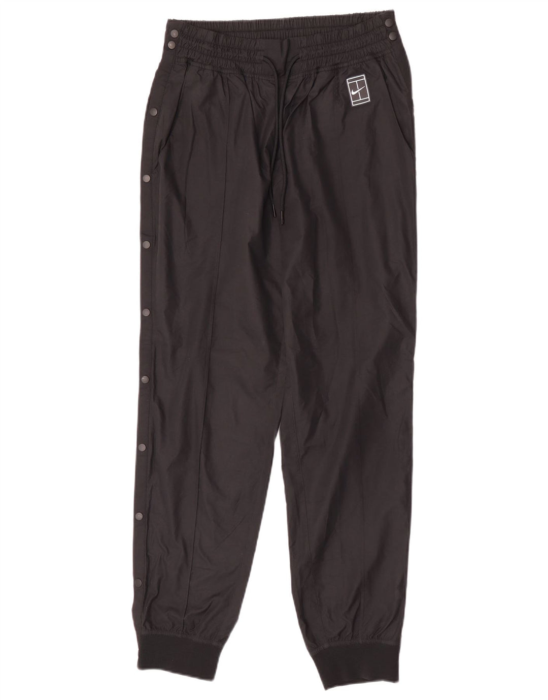 Γυναικείο αδιάβροχο παντελόνι Nike Joggers UK 12 μεσαίο μαύρο πολυεστέρα