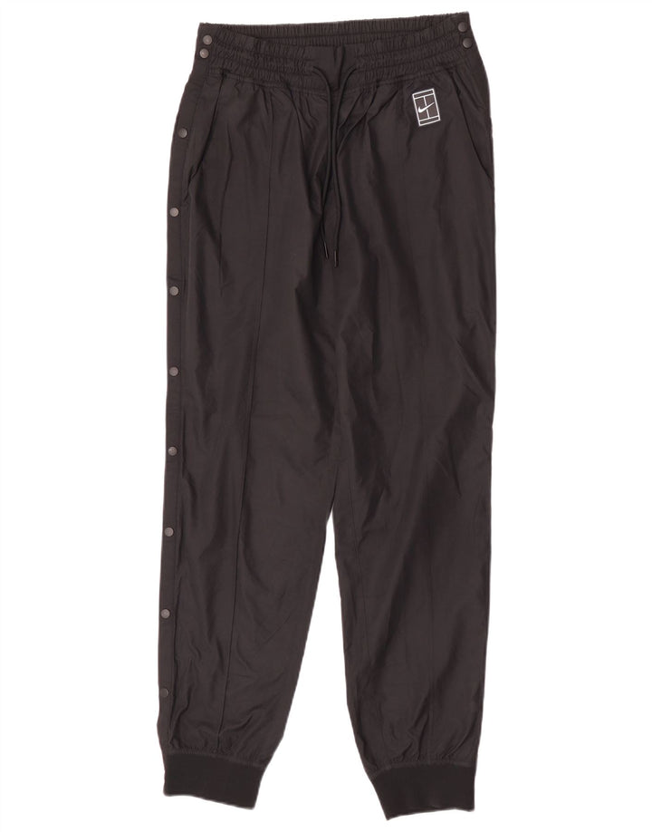 Γυναικείο αδιάβροχο παντελόνι Nike Joggers UK 12 μεσαίο μαύρο πολυεστέρα