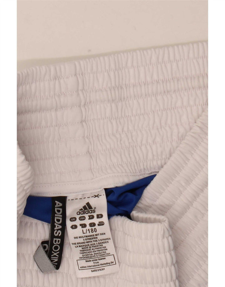Ανδρικό αθλητικό σορτς πυγμαχίας Adidas με μεγάλο μπλε χρώμα πολυεστέρα