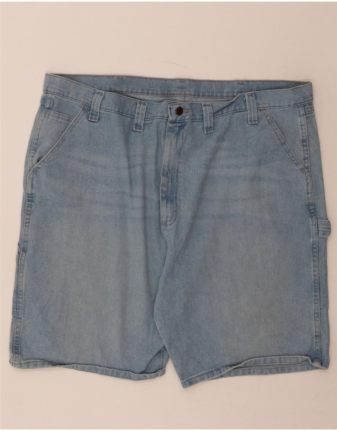 WRANGLER Mens Denim Shorts W44 2XL Blue Cotton Vintage Wrangler and Second-Hand Wrangler from Messina Hembry 