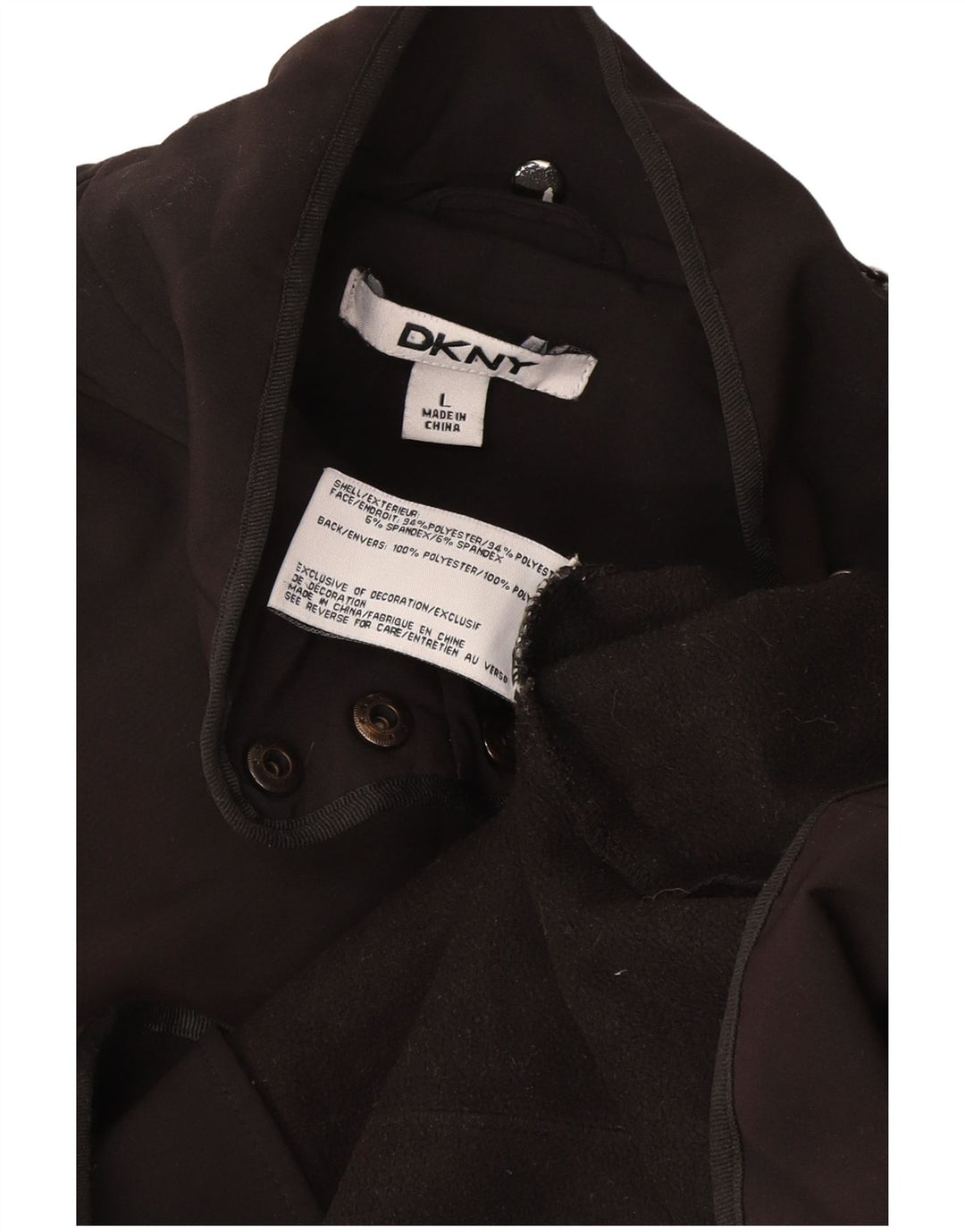 Dkny Γυναικείο Utility Jacket UK 16 Large Grey Polyester