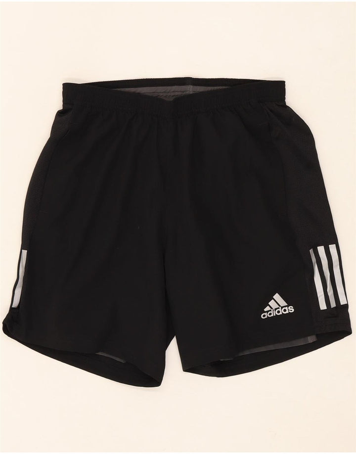 ADIDAS Boys Aeroready Sport Shorts 6-7 Years Medium Black Polyester Vintage Adidas and Second-Hand Adidas from Messina Hembry 