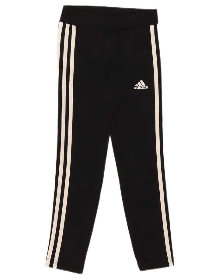 Adidas Girls Aeroready κολάν 7-8 ετών μαύρο πολυεστέρα
