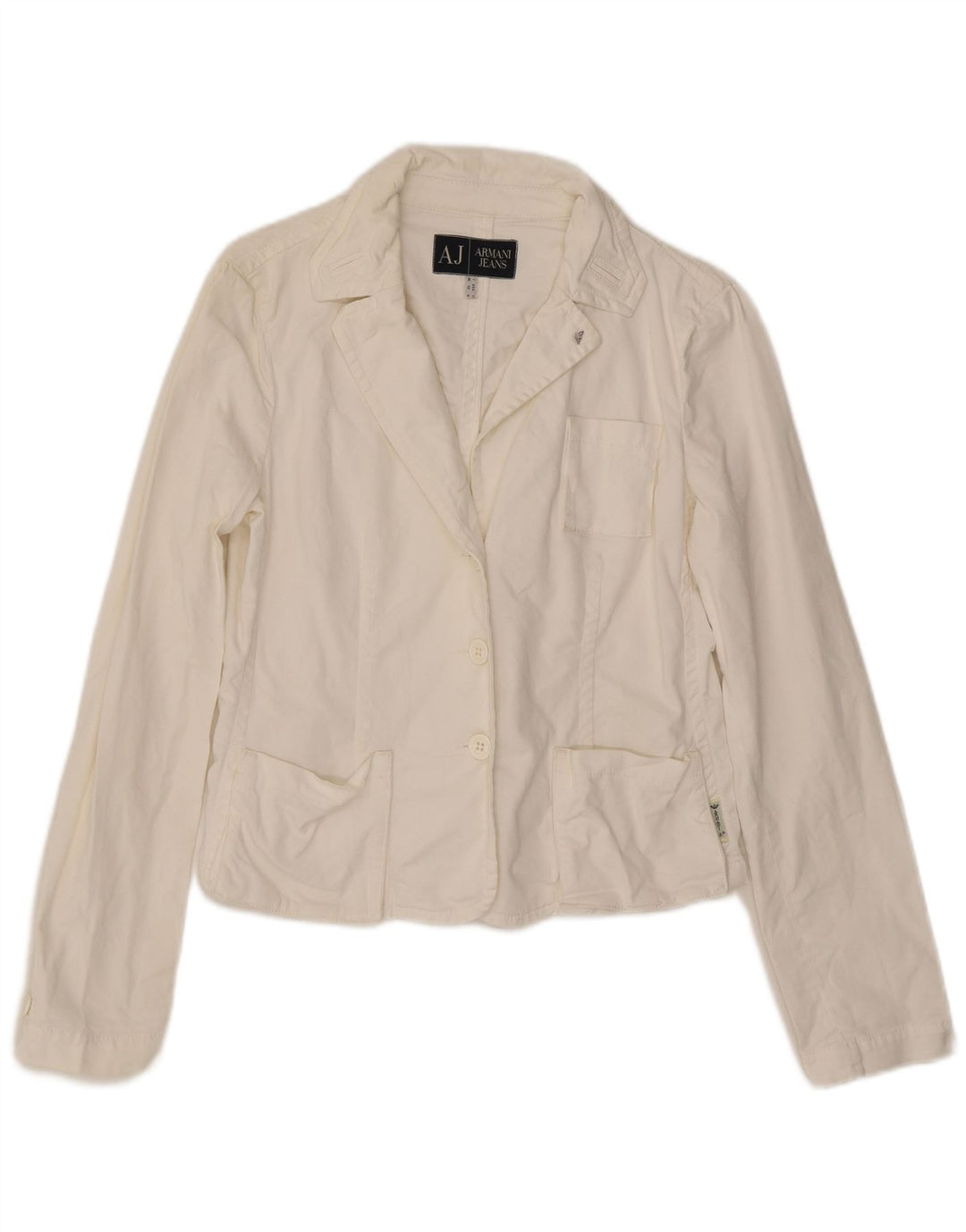 Armani Γυναικείο Μπλέιζερ Μπουφάν UK 16 Large White