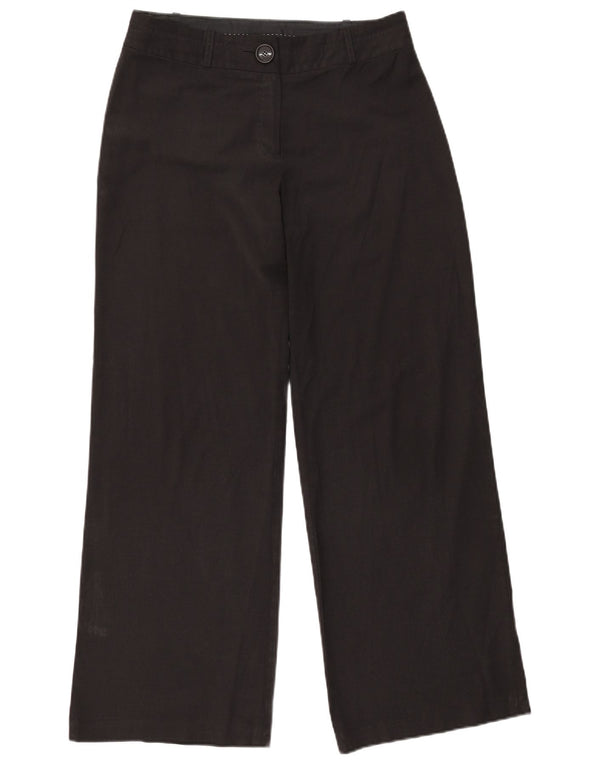 Γυναικείο Casual Παντελόνι Laura Ashley UK 12 Medium W30 L31 μαύρο πολυεστέρα