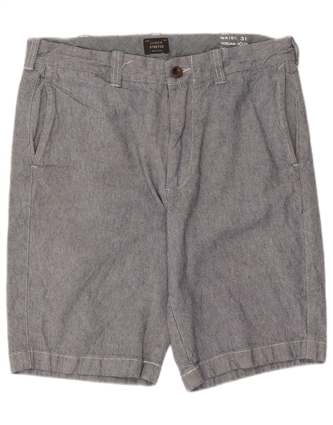 Ανδρικό σορτς Chino J. Crew W31, μεσαίο μπλε βαμβακερό