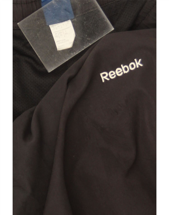 Ανδρική φόρμα Reebok Παντελόνι XL Μαύρο Colourblock Πολυεστέρας