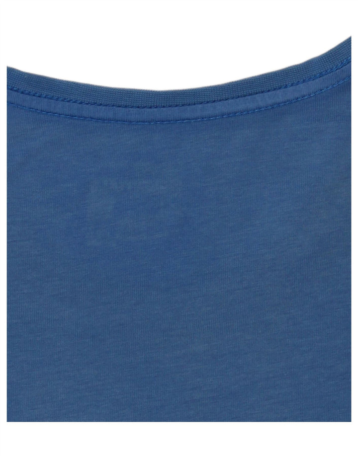Ανδρικό γραφικό T-Shirt Adidas Climalite Top XL Blue