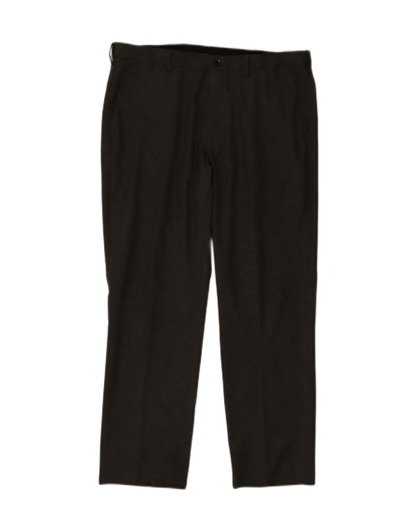 Marks & Spencer Ανδρικό ίσιο παντελόνι με κανονική εφαρμογή W38 L30 Γκρι