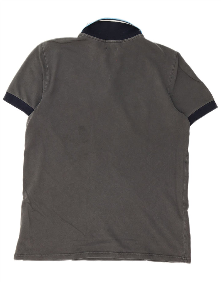 Ανδρικό πουκάμισο Converse Polo Large Grey Classic