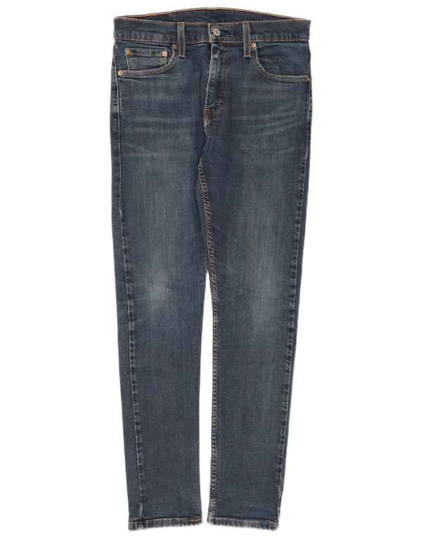 Levi's Mens 512 Slim Tapered Jeans W30 L32 Blue Cotton