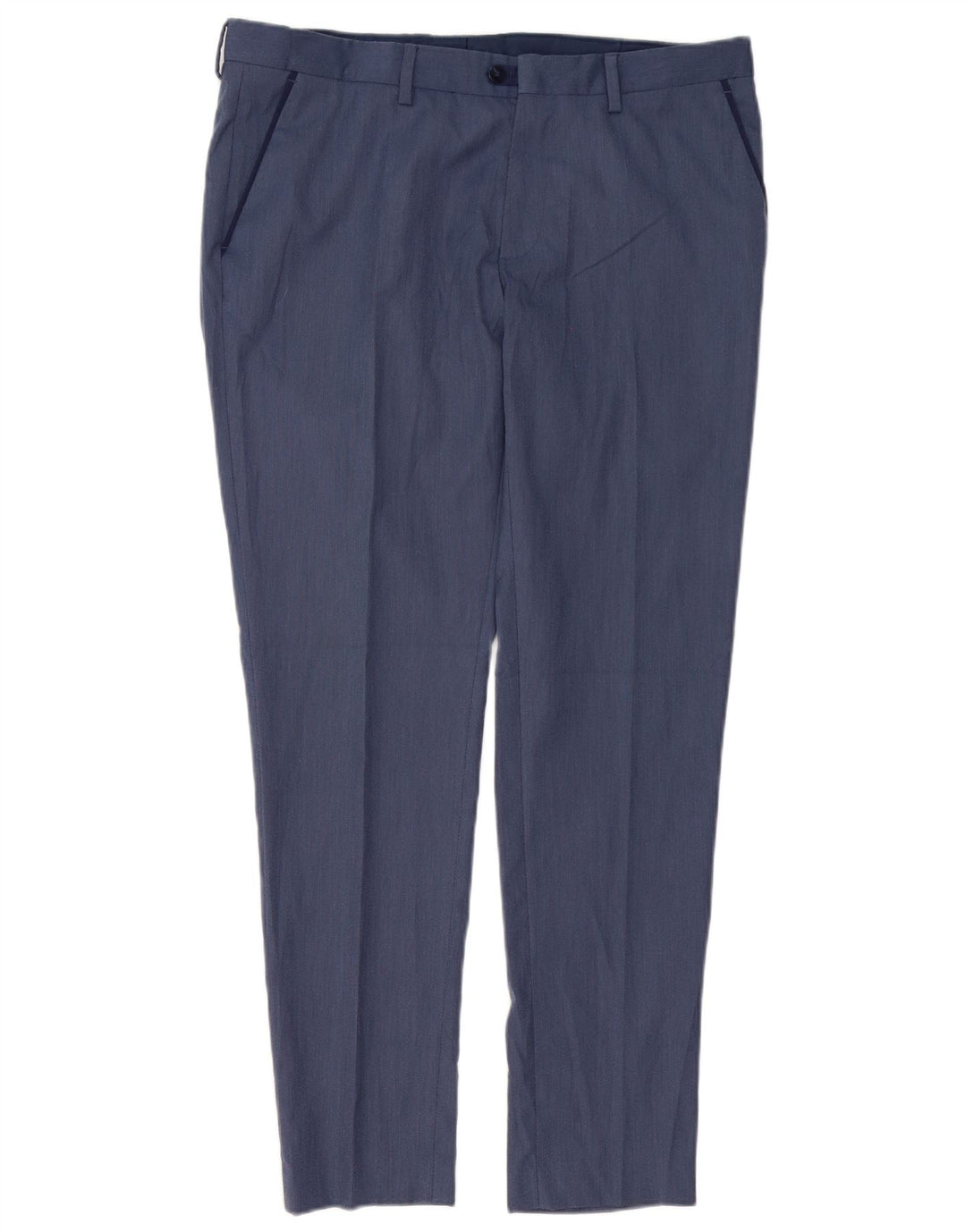 Zara Ανδρικό Slim παντελόνι Chino EU 44 Large W34 L31 Blue Polyester