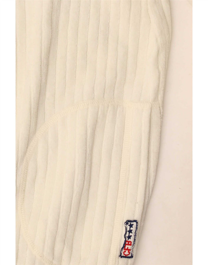 Ανδρικό πουλόβερ με ζακέτα Vintage Medium Off White