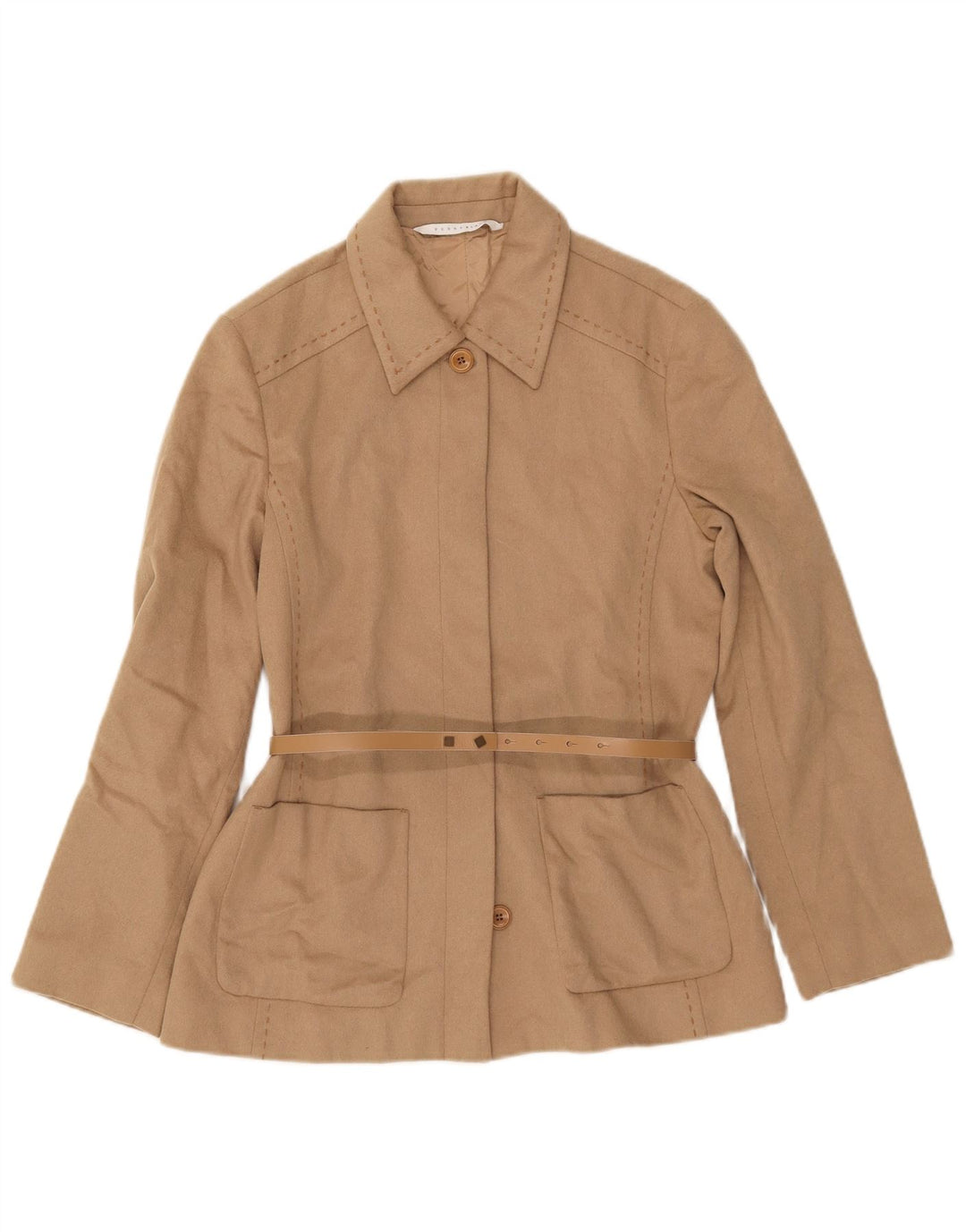 PENNY BLACK Γυναικείο σακάκι UK 8 Μικρό μπεζ μαλλί