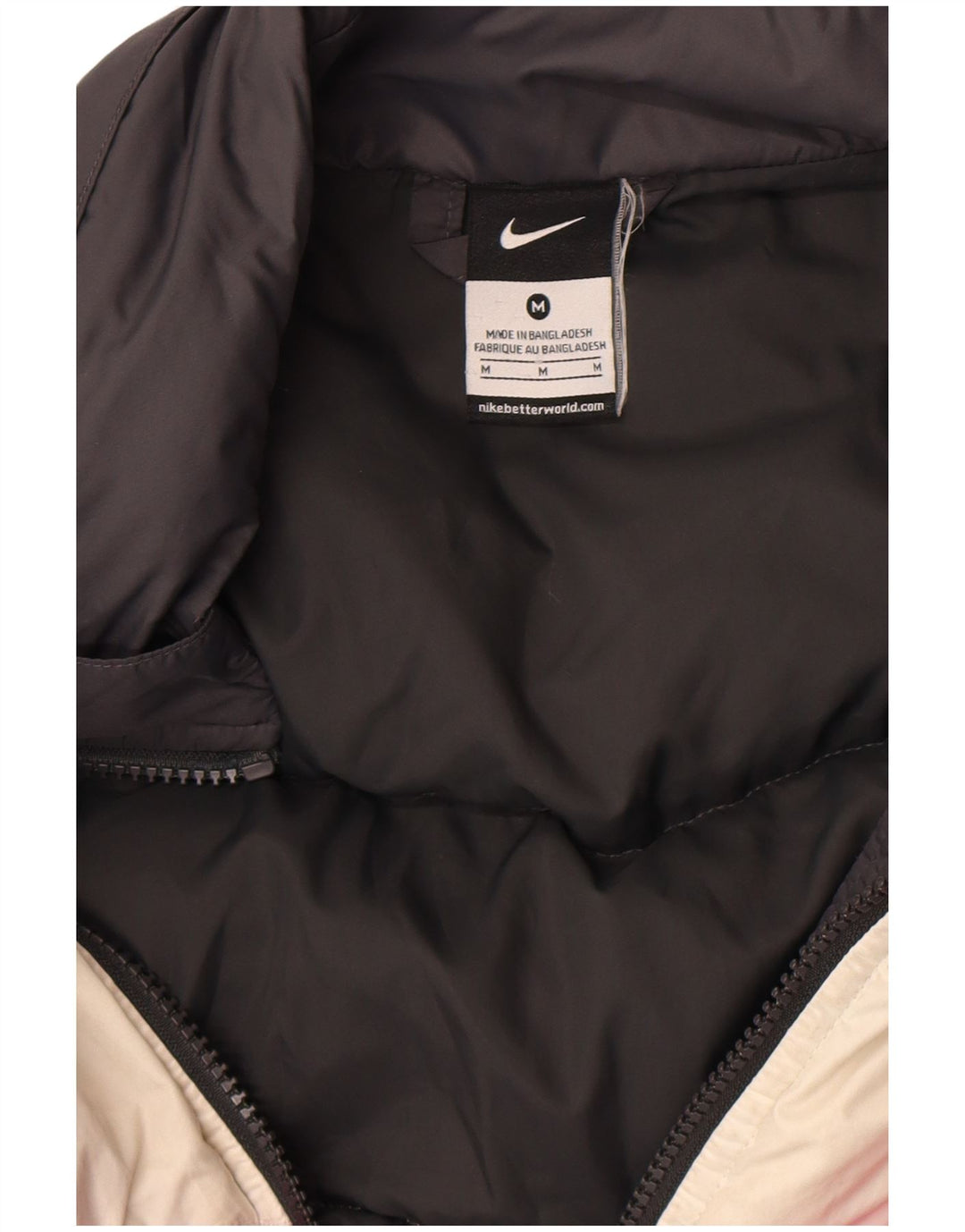 Nike γυναικείο μπουφάν UK 14 Medium Black Colourblock