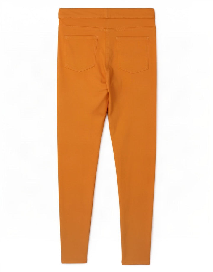 Marks & Spencer Γυναικεία Jegging Τζιν UK 12 Medium W30 L27 Πορτοκαλί βαμβακερό