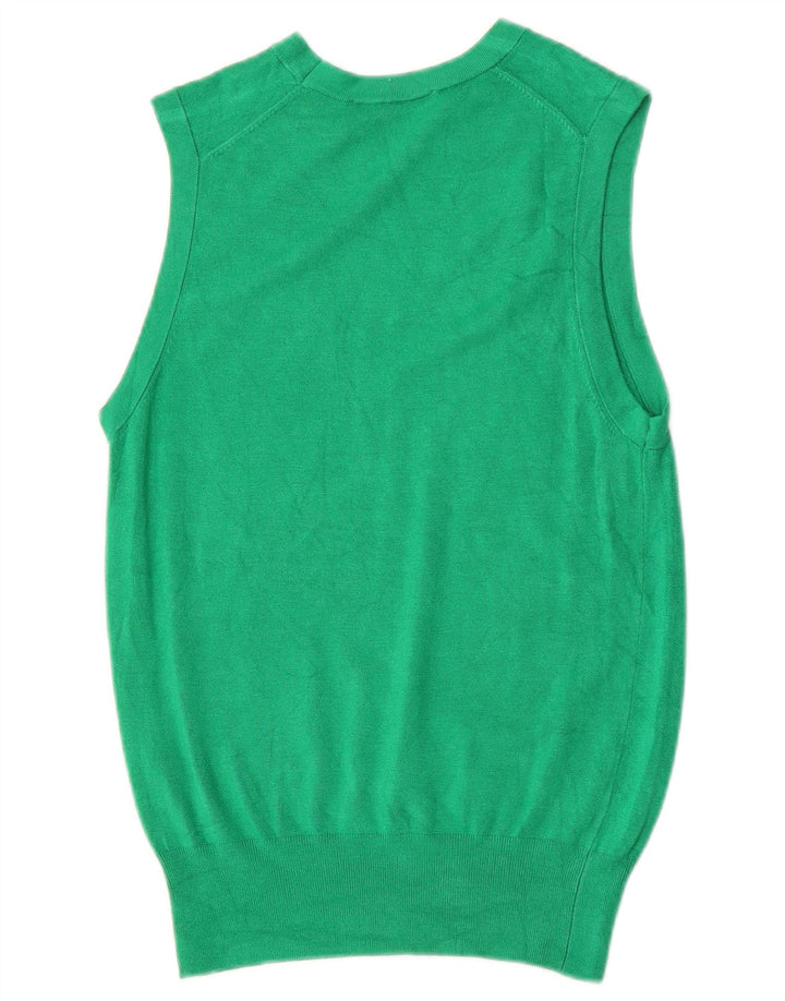 Zara Γυναικείο Γιλέκο Tank Top UK 12 Μεσαία Πράσινη Βισκόζη