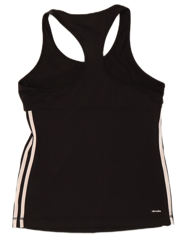 Adidas Γυναικείο γιλέκο Climalite Top UK 12/14 Μεσαίο Μαύρο Πολυεστέρας