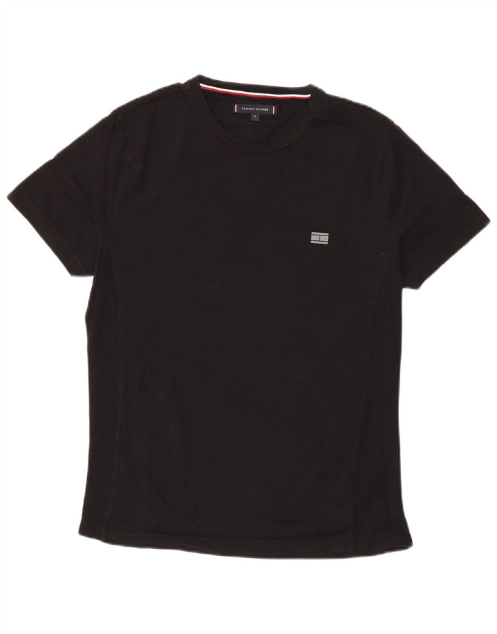 Ανδρικό T-Shirt Tommy Hilfiger Top Μεσαίο Μαύρο