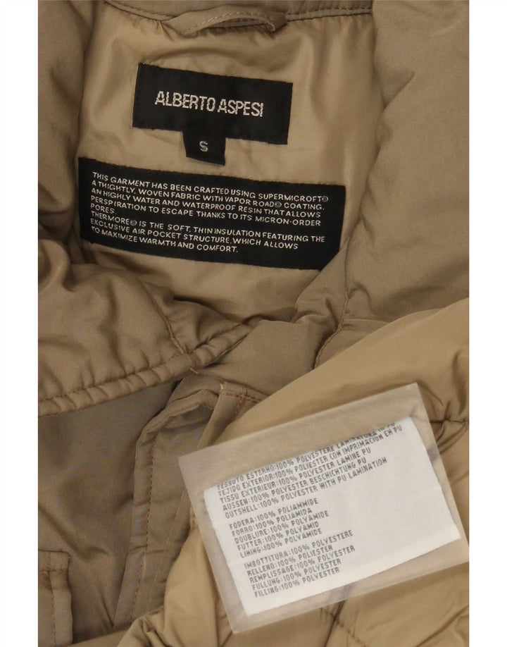 Alberto Aspesi Ανδρικό Military Jacket UK 36 Small Brown Polyester