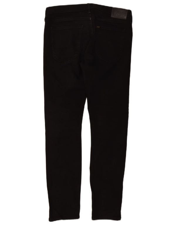 Lee Mens Luke Slim Jeans W33 L32 Μαύρο βαμβακερό