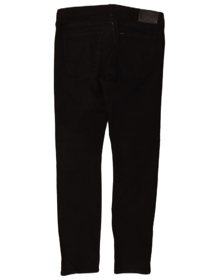 Lee Mens Luke Slim Jeans W33 L32 Μαύρο βαμβακερό